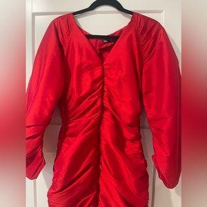 Zara Red Mini Dress NWT